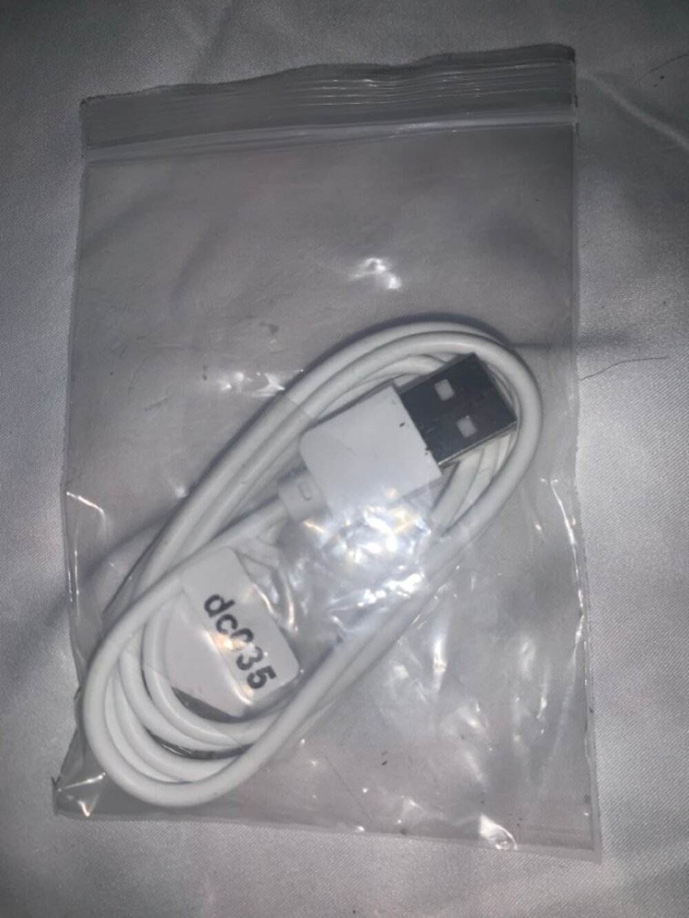 USB to Apple 30-Pin Dock Cable for iPod iPhone 4 4S iPad - White NEW